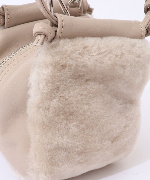 MARCO MASI ムートンバッグ shadeにて購入 セール】【MARCO MASI/ マルコマージ】ミニキューブムートンバッグ