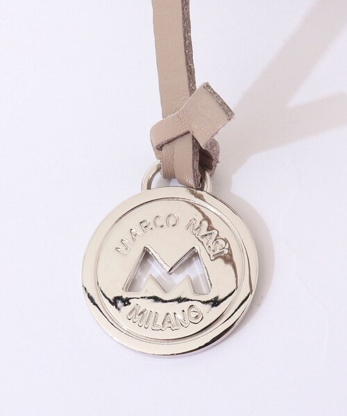 marco masi（マルコマージ）の「【MARCO MASI/ マルコマージ】ミニキューブムートンバッグ（ショルダーバッグ・レディース・グレイッシュベージュ/キャメル・FREE）」の22枚目の写真