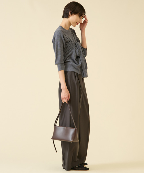 martinique(マルティニーク)の「《定番》ESSENTIALプルオーバー(アンサンブル可)(ニット/セーター・レディース・ピンク/グリーン/ブラウン/グレー・FREE)」の10枚目の写真