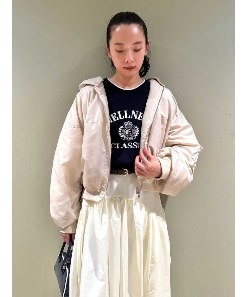 セール】【限定カラー】オーガニックコットンカレッジニットトップス