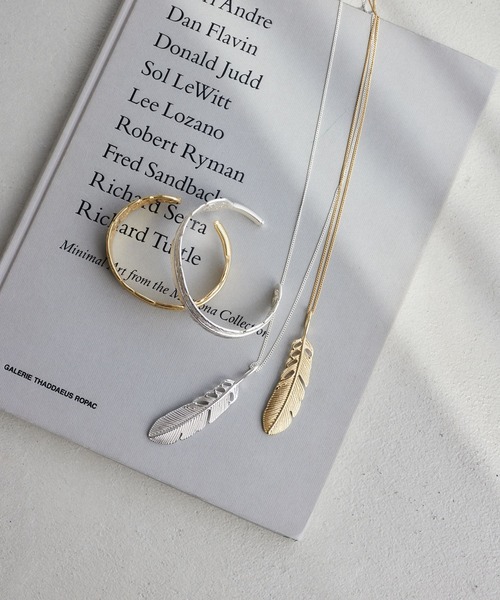 BARNYARDSTORM（バンヤードストーム）の「BARNYARDSTORM / フェザーネックレス（ネックレス・レディース・ゴールド/シルバー・FREE）」の8枚目の写真