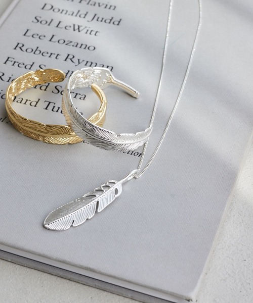 BARNYARDSTORM（バンヤードストーム）の「BARNYARDSTORM / フェザーネックレス（ネックレス・レディース・ゴールド/シルバー・FREE）」の7枚目の写真