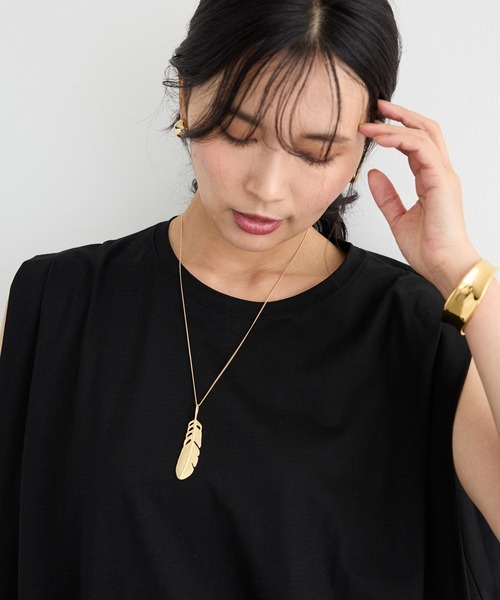 BARNYARDSTORM（バンヤードストーム）の「BARNYARDSTORM / フェザーネックレス（ネックレス・レディース・ゴールド/シルバー・FREE）」の21枚目の写真