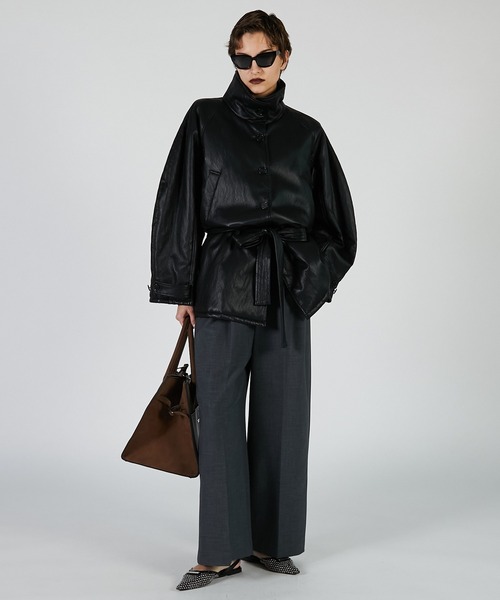 セール】ローベルテッドパディングブルゾン / Low-belted Padded