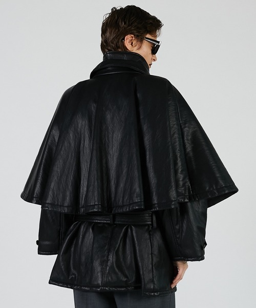 PRANK PROJECT(プランクプロジェクト)の「ローベルテッドパディングブルゾン / Low-belted Padded Blouson(ブルゾン・レディース・ベージュ/ブラック・FREE/38/36)」の14枚目の写真