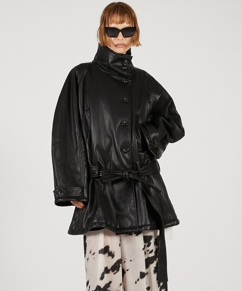 セール】ローベルテッドパディングブルゾン / Low-belted Padded