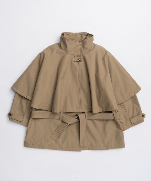 PRANK PROJECT(プランクプロジェクト)の「ローベルテッドパディングブルゾン / Low-belted Padded Blouson(ブルゾン・レディース・ベージュ/ブラック・FREE/38/36)」の22枚目の写真