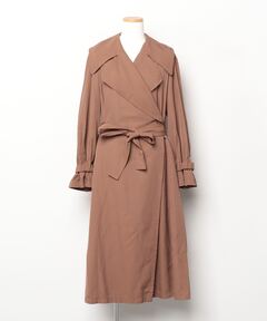 グロウツイルボリューミードレスコート（トレンチコート）｜NOBLE