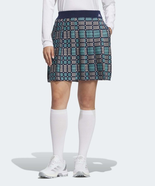 トラディショナルパターン ニットスカート【adidas Golf/アディダス