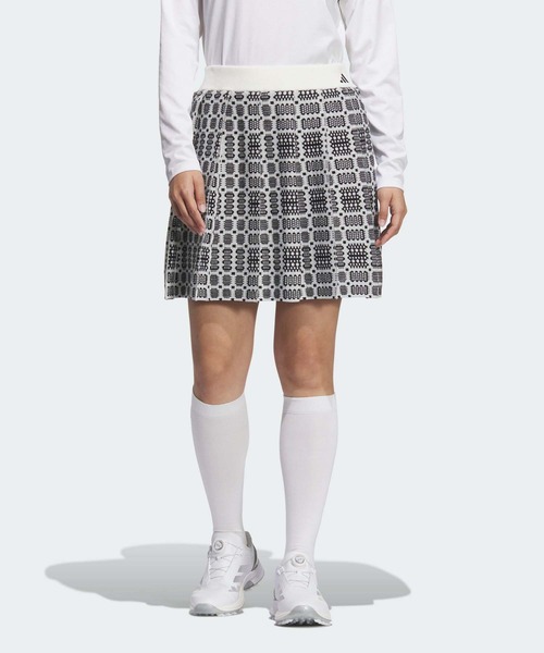 セール】トラディショナルパターン ニットスカート【adidas Golf