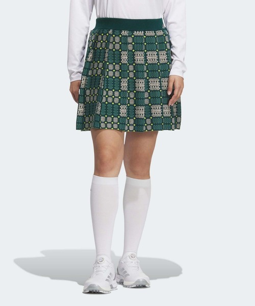 トラディショナルパターン ニットスカート【adidas Golf/アディダス