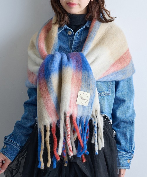 セール】【The Bagmati】チェックマフラー ストール ギフト プレゼント