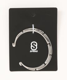 SPINNS（スピンズ）の「メタルシルバーブレスレット/シンプル（ブレスレット・メンズ）」