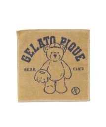 ジェラピケ★【gelato pique】ロゴハンドタオル タオルハンカチ gelato pique｜ジェラートピケのハンカチ/ハンドタオル通販