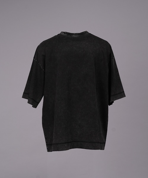 MAISON SPECIAL(メゾンスペシャル)の「《UNISEX》Extremely Cool Fade Smooth Prime-Over Crew Neck T-Shirt/超冷感フェードスムースプライムオーバークルーネックTシャツ【MAISON SPECIAL/メゾンスペシャル】(Tシャツ/カットソー・メンズ・チャコールグレー/グレー・2/1/0)」の4枚目の写真
