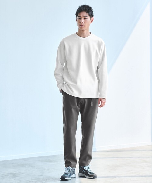 Gramicci（グラミチ）の「【別注】＜Gramicci＞ポリウラフリ ナローテーパード パンツ（その他パンツ・メンズ・グレー/ブラック/ダークブラウン・S/M/L/XL）」の4枚目の写真