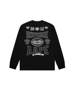 AAPE THEME MAIN LONG SLEEVE TEE