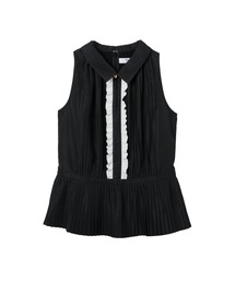 Her lip to　Multi Border Polo Top Multi Border Polo Top