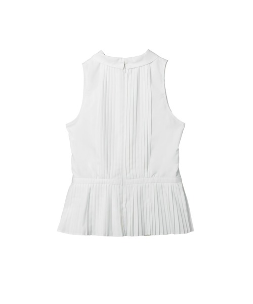 Her lip to(ハーリップトゥー)の「Manon Pleated Peplum Top(シャツ/ブラウス・レディース・ホワイト/ブラック・S/M)」の18枚目の写真
