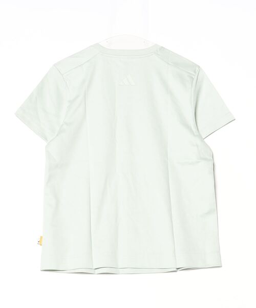 adidas(アディダス)の「アディダス adidas キャット パッチ グラフィック 半袖Tシャツ(Tシャツ/カットソー・レディース・ライトグリーン/ピンク/オフホワイト・M/L/XL)」の4枚目の写真