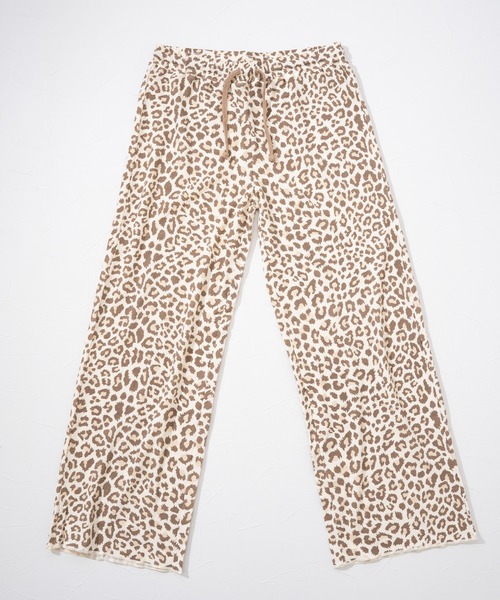 FRUIT OF THE LOOM（フルーツオブザルーム）の「【FRUIT OF THE LOOM】ワッフルルームウエアアニマルスキ/セットアップ（ルームウェア/パジャマ・メンズ・ブラウン/グレー/ブラック・L/M）」の10枚目の写真