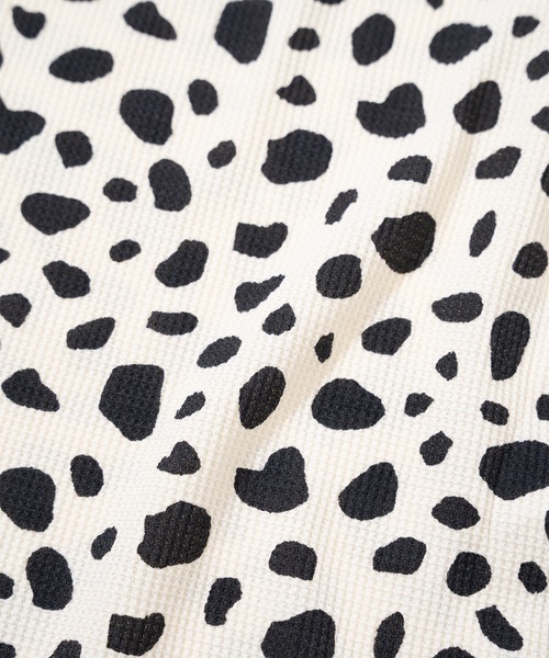 FRUIT OF THE LOOM（フルーツオブザルーム）の「【FRUIT OF THE LOOM】ワッフルルームウエアアニマルスキ/セットアップ（ルームウェア/パジャマ・メンズ・ブラウン/グレー/ブラック・L/M）」の14枚目の写真