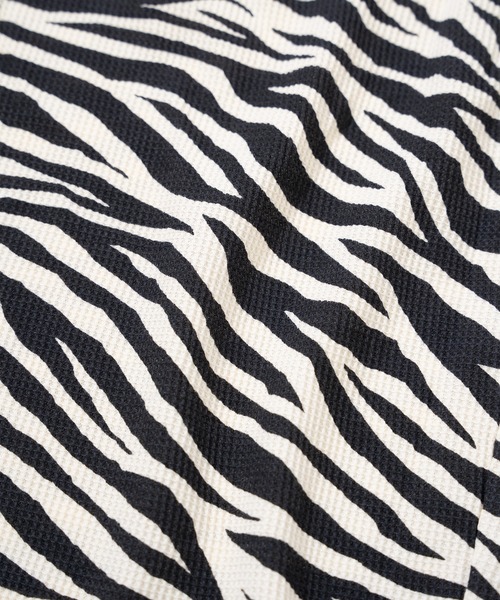 FRUIT OF THE LOOM（フルーツオブザルーム）の「【FRUIT OF THE LOOM】ワッフルルームウエアアニマルスキ/セットアップ（ルームウェア/パジャマ・メンズ・ブラウン/グレー/ブラック・L/M）」の15枚目の写真