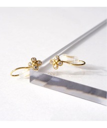 itam（アイタム）の「【itam】アイタム/ ステンレス フラワー ノンホールピアス（イヤリング）」