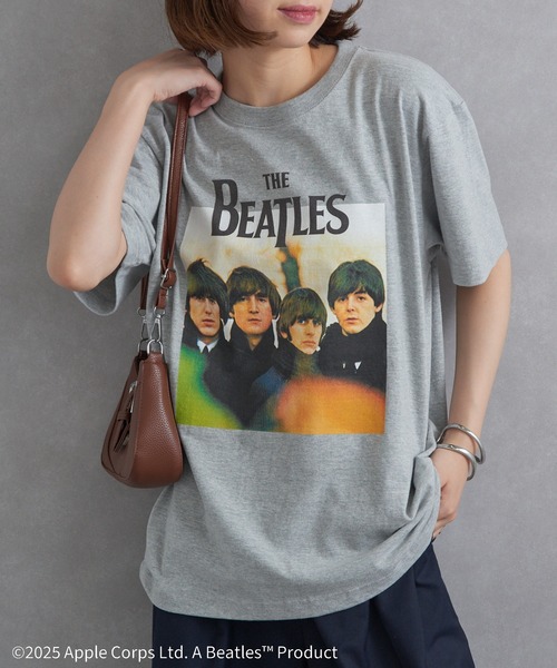 The Beatles(ザビートルズ)の「【THE FINAL VIEW】The Beatles / ビートルズ フォトプリントTシャツ(Tシャツ/カットソー・レディース・ブラック/グレー/ホワイト・M/L/XL)」の3枚目の写真