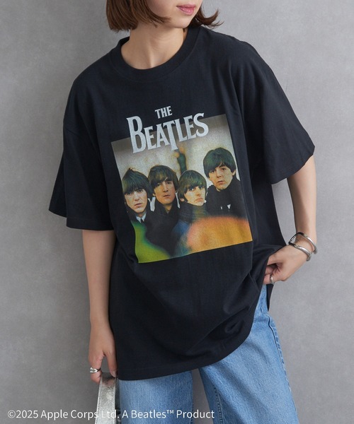 The Beatles(ザビートルズ)の「【THE FINAL VIEW】The Beatles / ビートルズ フォトプリントTシャツ(Tシャツ/カットソー・レディース・ブラック/グレー/ホワイト・M/L/XL)」の21枚目の写真