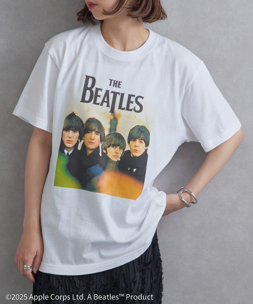 The Beatles(ザビートルズ)の「【THE FINAL VIEW】The Beatles / ビートルズ フォトプリントTシャツ(Tシャツ/カットソー・レディース・ブラック/グレー/ホワイト・M/L/XL)」の16枚目の写真