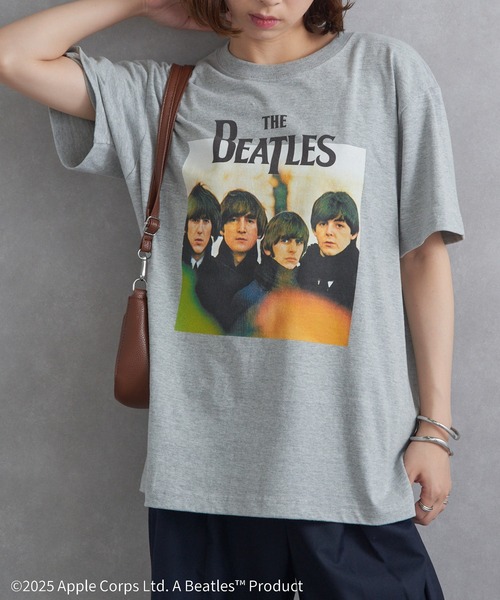 The Beatles(ザビートルズ)の「【THE FINAL VIEW】The Beatles / ビートルズ フォトプリントTシャツ(Tシャツ/カットソー・レディース・ブラック/グレー/ホワイト・M/L/XL)」の6枚目の写真
