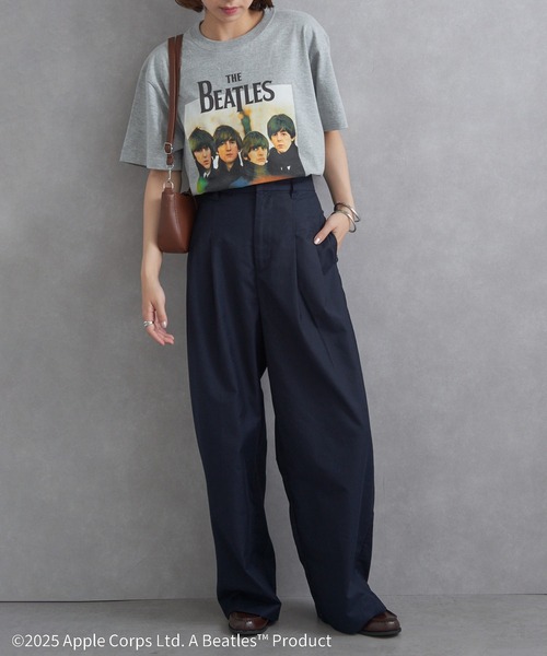 The Beatles(ザビートルズ)の「【THE FINAL VIEW】The Beatles / ビートルズ フォトプリントTシャツ(Tシャツ/カットソー・レディース・ブラック/グレー/ホワイト・M/L/XL)」の12枚目の写真