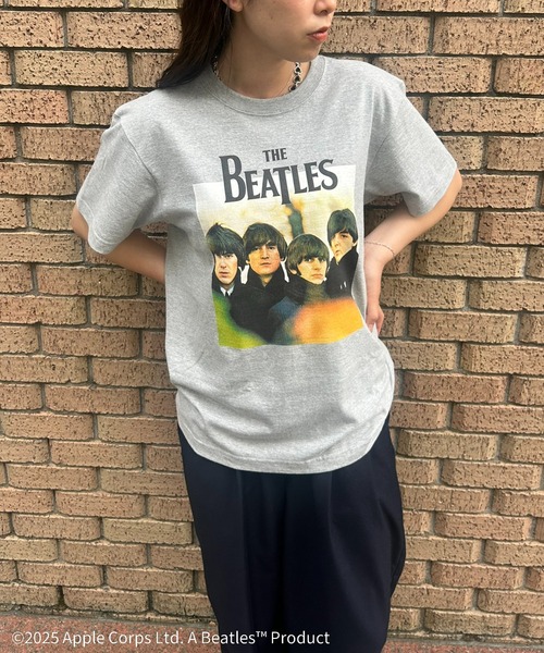 The Beatles(ザビートルズ)の「【THE FINAL VIEW】The Beatles / ビートルズ フォトプリントTシャツ(Tシャツ/カットソー・レディース・ブラック/グレー/ホワイト・M/L/XL)」の4枚目の写真