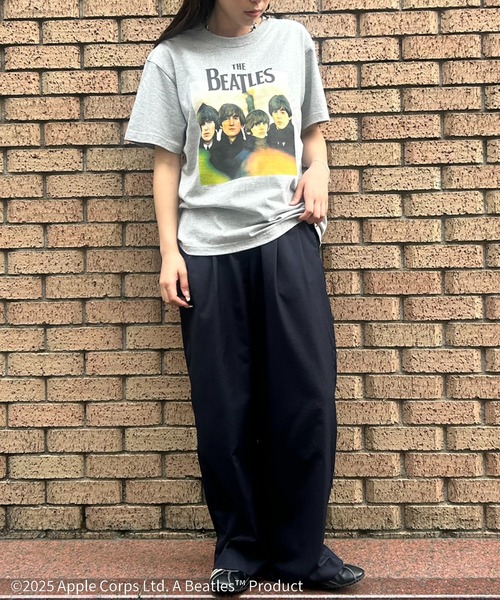 The Beatles(ザビートルズ)の「【THE FINAL VIEW】The Beatles / ビートルズ フォトプリントTシャツ(Tシャツ/カットソー・レディース・ブラック/グレー/ホワイト・M/L/XL)」の7枚目の写真