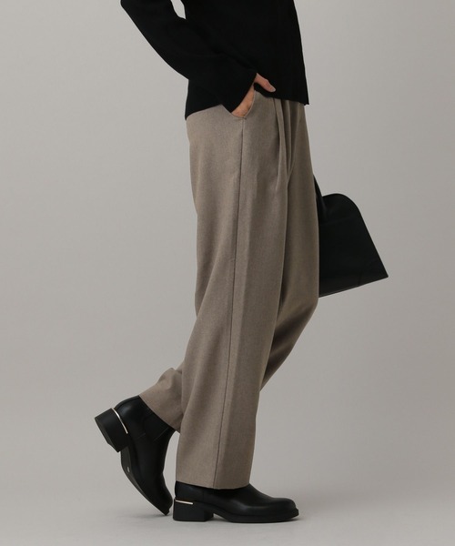 GLOBAL WORK（グローバルワーク）の「MATINEE LINE/MIXストレッチ/ストレートパンツ/583737（スラックス・レディース・モカ/ブラウン/チャコールグレー・SMALL/MEDIUM/LARGE）」の13枚目の写真