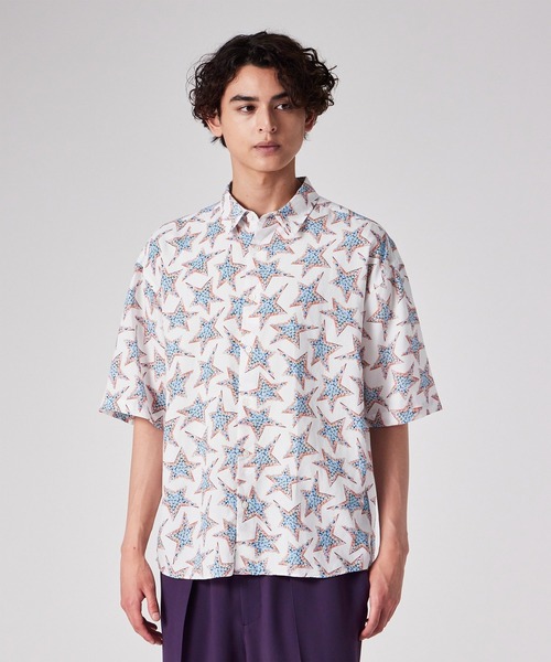 Studs Star” 半袖シャツ【252755 EXSH02】（シャツ/ブラウス