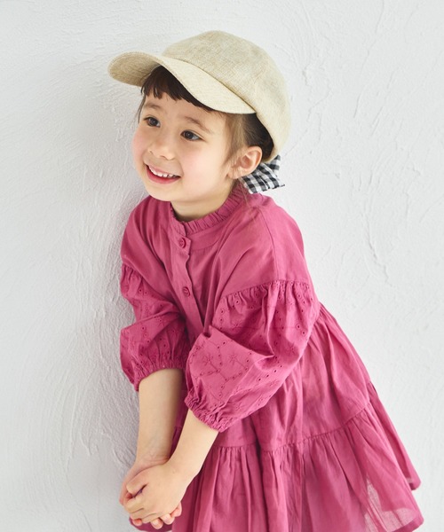 pairmanon（ペアマノン）の「インド コットンボイル ブラウス（シャツ/ブラウス・キッズ・アイボリー/ブラック/パープル・150/140/130/120/110/100/90）」の15枚目の写真