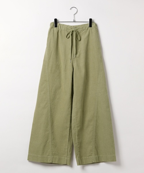 LEPSIM（レプシィム）の「イージーバギーコールパンツ　579687（その他パンツ・レディース・ブラック/アイボリー/セージグリーン/ダークブラウン・FREE）」の4枚目の写真