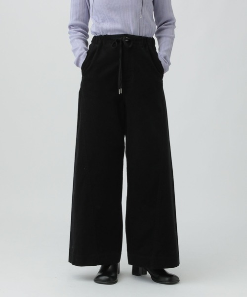 LEPSIM（レプシィム）の「イージーバギーコールパンツ　579687（その他パンツ・レディース・ブラック/アイボリー/セージグリーン/ダークブラウン・FREE）」の5枚目の写真