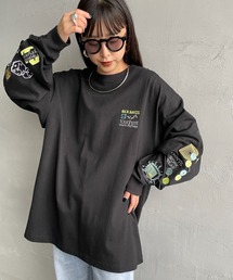 BEN DAVIS | 【WEB限定】[BEN DAVIS/ベンデイビス] MULTI-CULTUREL 袖ワッペンロゴ ロングスリーブTシャツ(Tシャツ/カットソー)