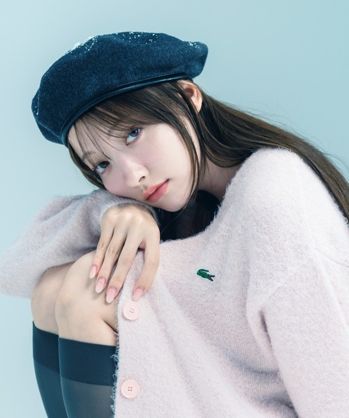 SNIDEL（スナイデル）の「バリエベレー（ハンチング/ベレー帽・レディース・グレー/ブラック/チェック・F）」の3枚目の写真