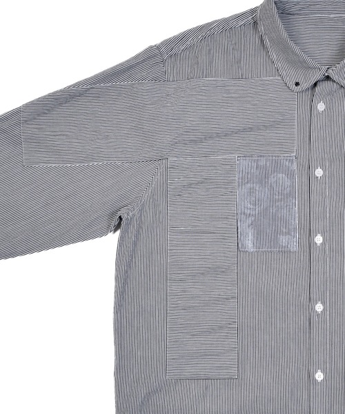 OPULENCE（オーピュレンス）の「Anarchy Shirt アナーキーシャツ（シャツ/ブラウス・メンズ・グレー・FREE）」の9枚目の写真