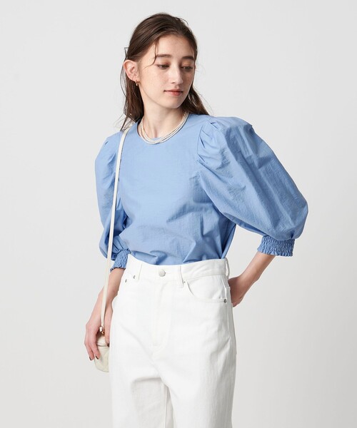 今季！完売レア色✨UNITEDARROWS MANTECOパフスリーブ ブラウス 今季！完売レア色✨UNITEDARROWS MANTECOパフスリーブ ブラウス