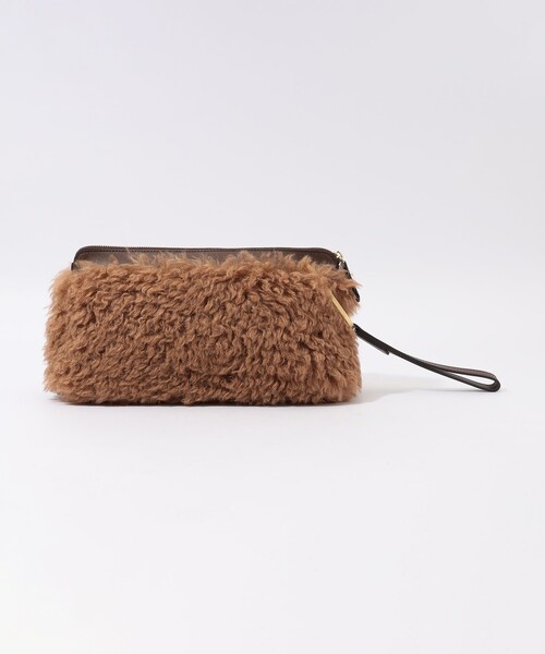ORSETTO（オルセット）の「ORSETTO ECO FUR CLUTCH バッグ（クラッチバッグ・レディース・ブラウン系その他・FREE）」の10枚目の写真