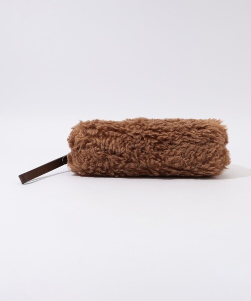 ウィムガゼット ORSETTO ブラウンレザー クラッチバッグ ORSETTO