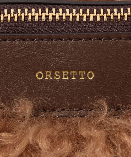 ORSETTO（オルセット）の「ORSETTO ECO FUR CLUTCH バッグ（クラッチバッグ・レディース・ブラウン系その他・FREE）」の5枚目の写真