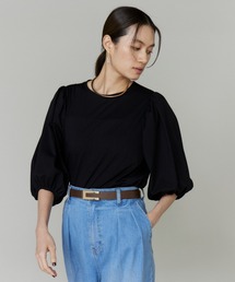パフスリーブカットソー