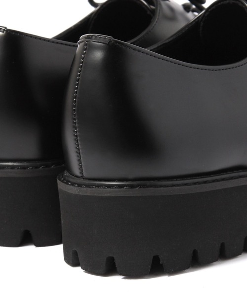 LAKOLE（ラコレ）の「タンクソールプレーントゥSS / 584697（ドレスシューズ・メンズ・ブラック・MEDIUM/LARGE）」の9枚目の写真