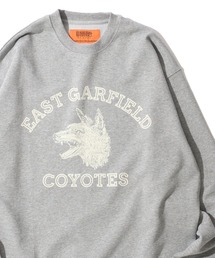 UNIVERSAL OVERALL | 【UNIVERSAL OVERALL】CVC FLEECE GRAPHIC PRINT SWEAT PULLOVER / CVC裏毛 グラフィックプリント スウェットプルオーバー(スウェット)